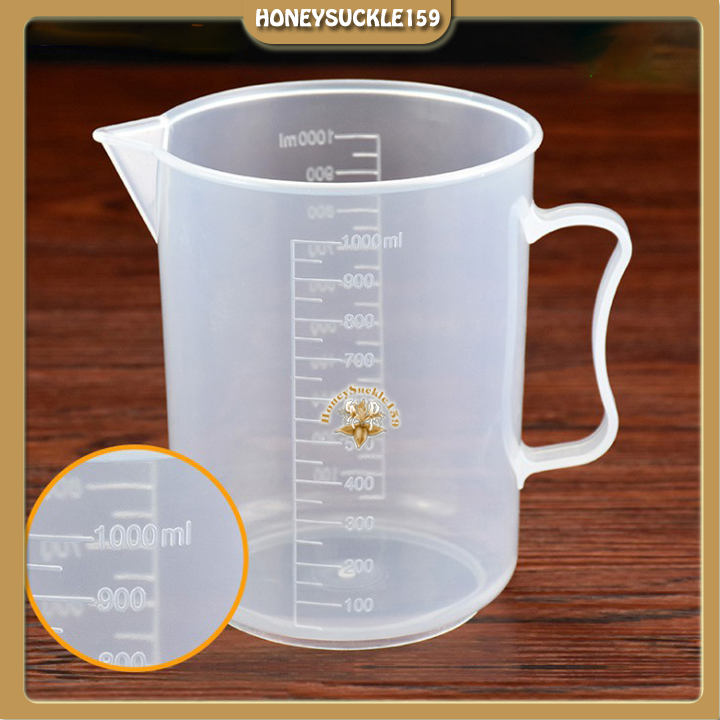 Ca Đong Nhựa Có Vạch Chia Định Lượng 1000ml