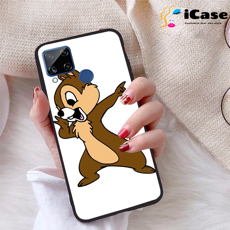 Ốp lưng Realme C15 viền dẻo TPU BST Mouse