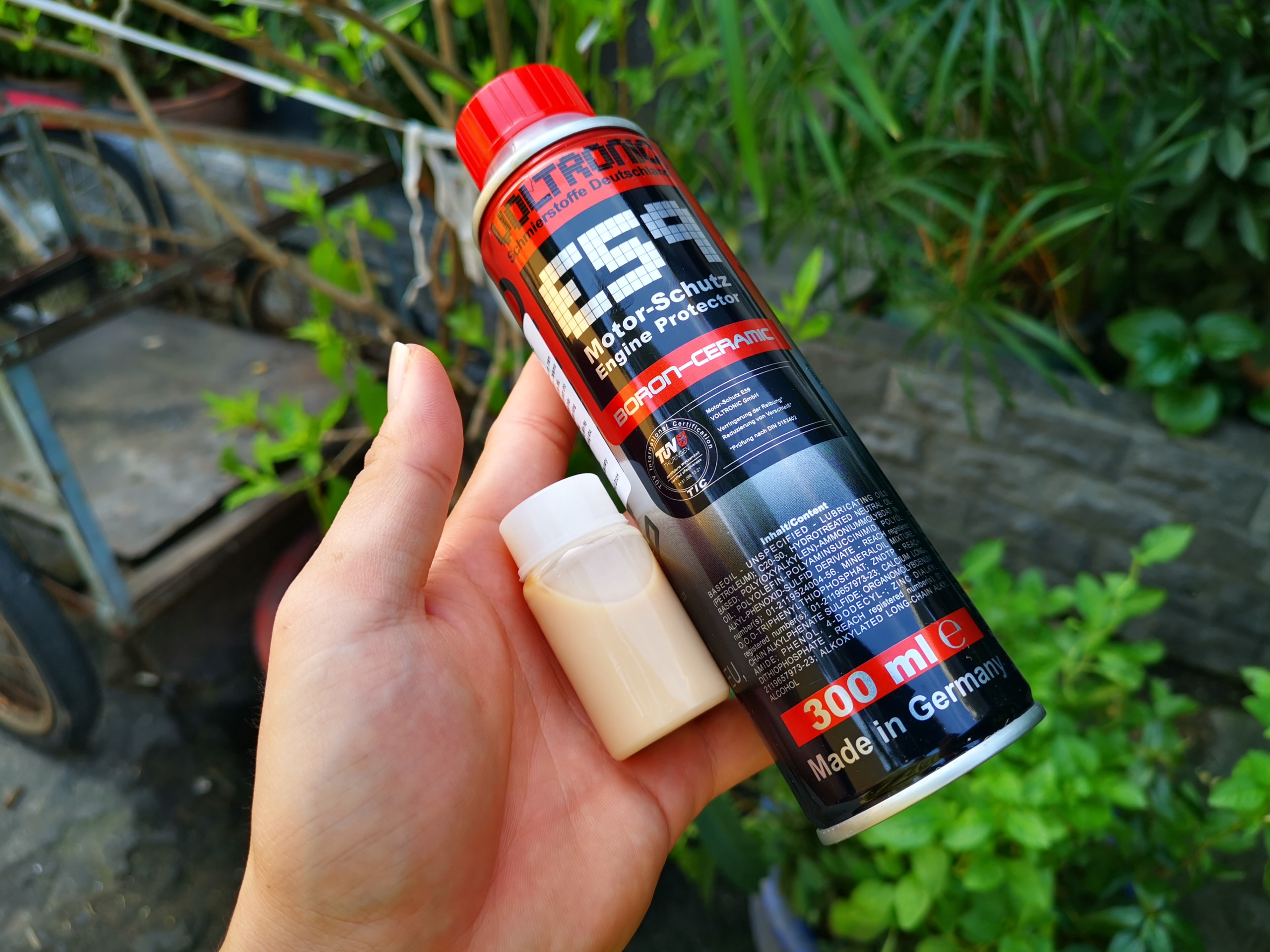 [Chai Chiết] Phụ Gia Nhớt Phủ Sứ Bảo Vệ Động Cơ VOLTRONIC E59 30ml