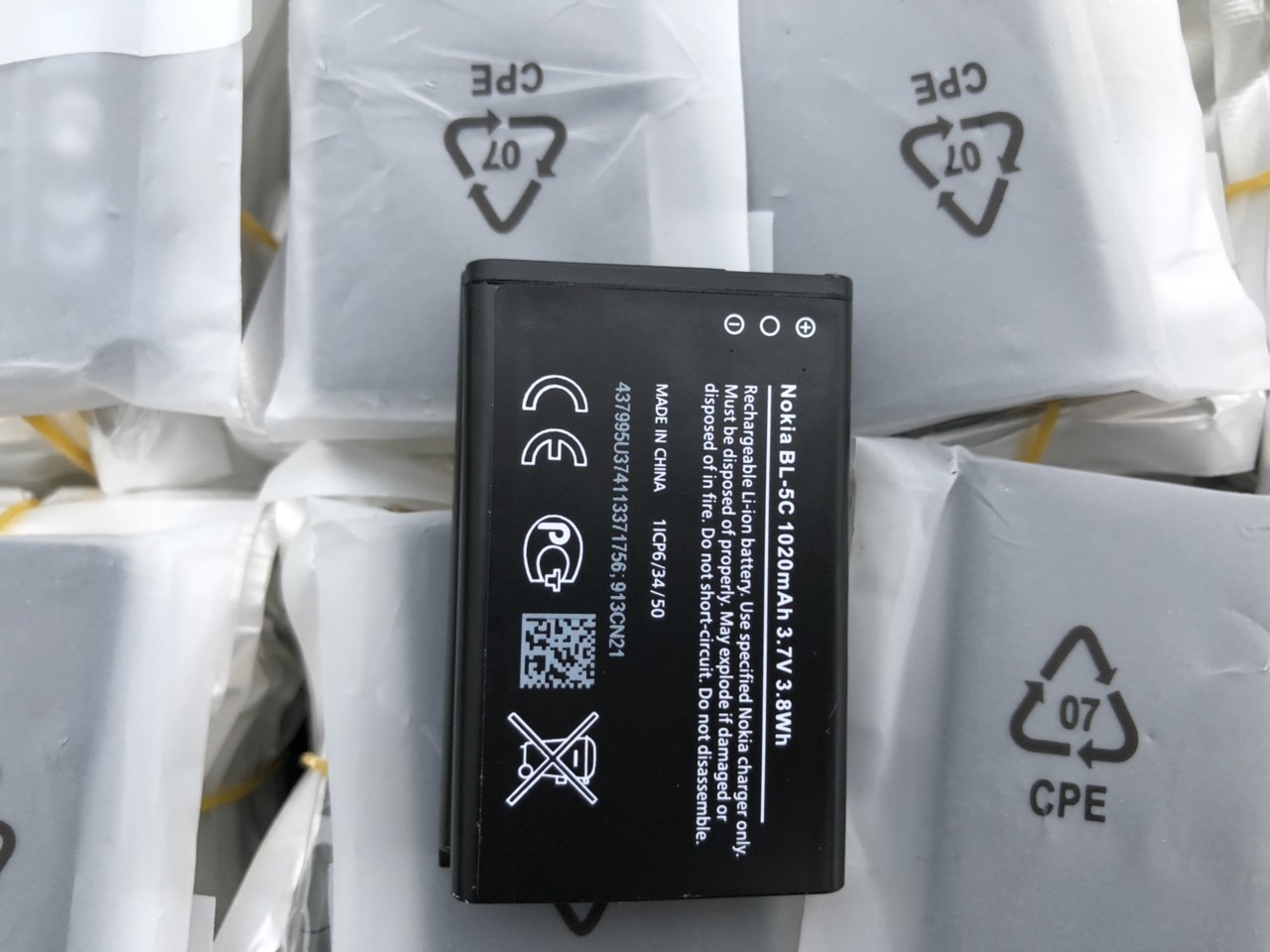 Pin n.okia Bl 5C và BL 4C (2 ic chống phù) Cho No.kia 1280, 110i...