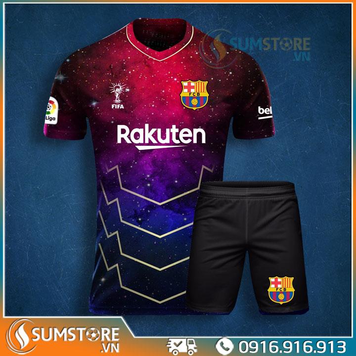 [HCM]Đồ Thể Thao Bóng Đá Đẹp - CLB Barca Galaxy II Chất Lượng Hàng Đầu