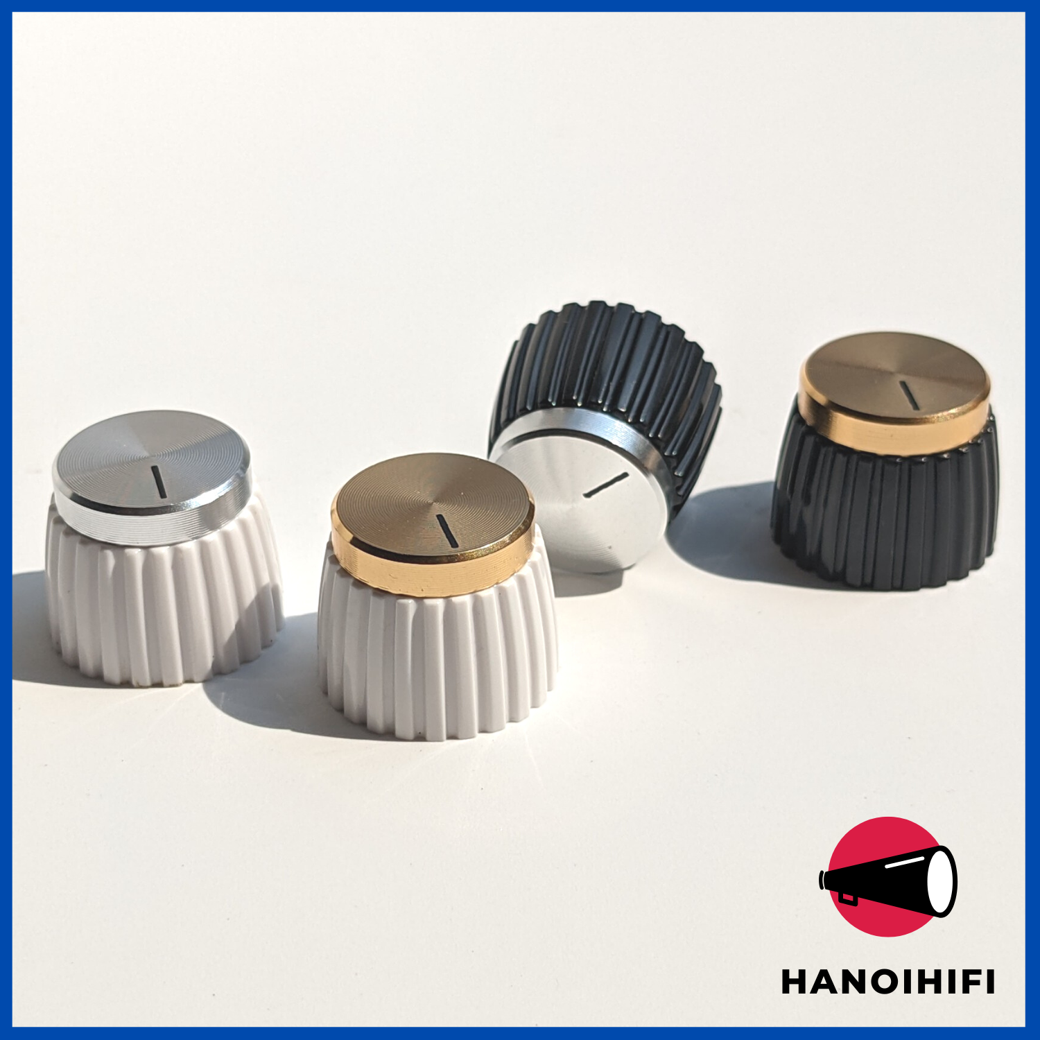 Núm vặn marshall vàng,bạc,đen,trắng, núm vặn triết áp, núm volume cao cấp