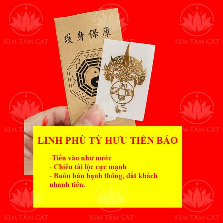 Linh phù TIỀN VÔ NHƯ NƯỚC