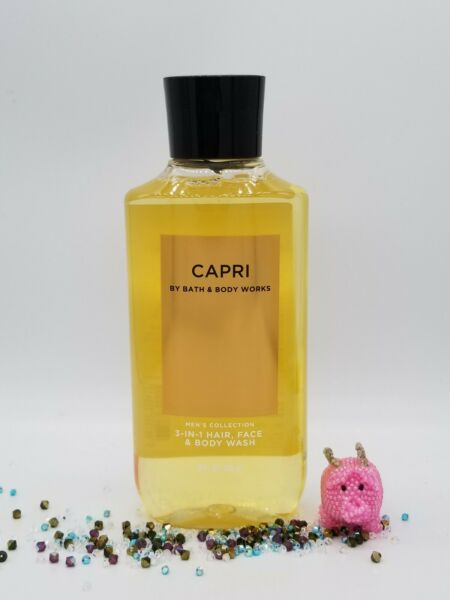Gel tắm, gội, rửa mặt 3 in 1 hương nước hoa dành cho nam BBW CAPRI