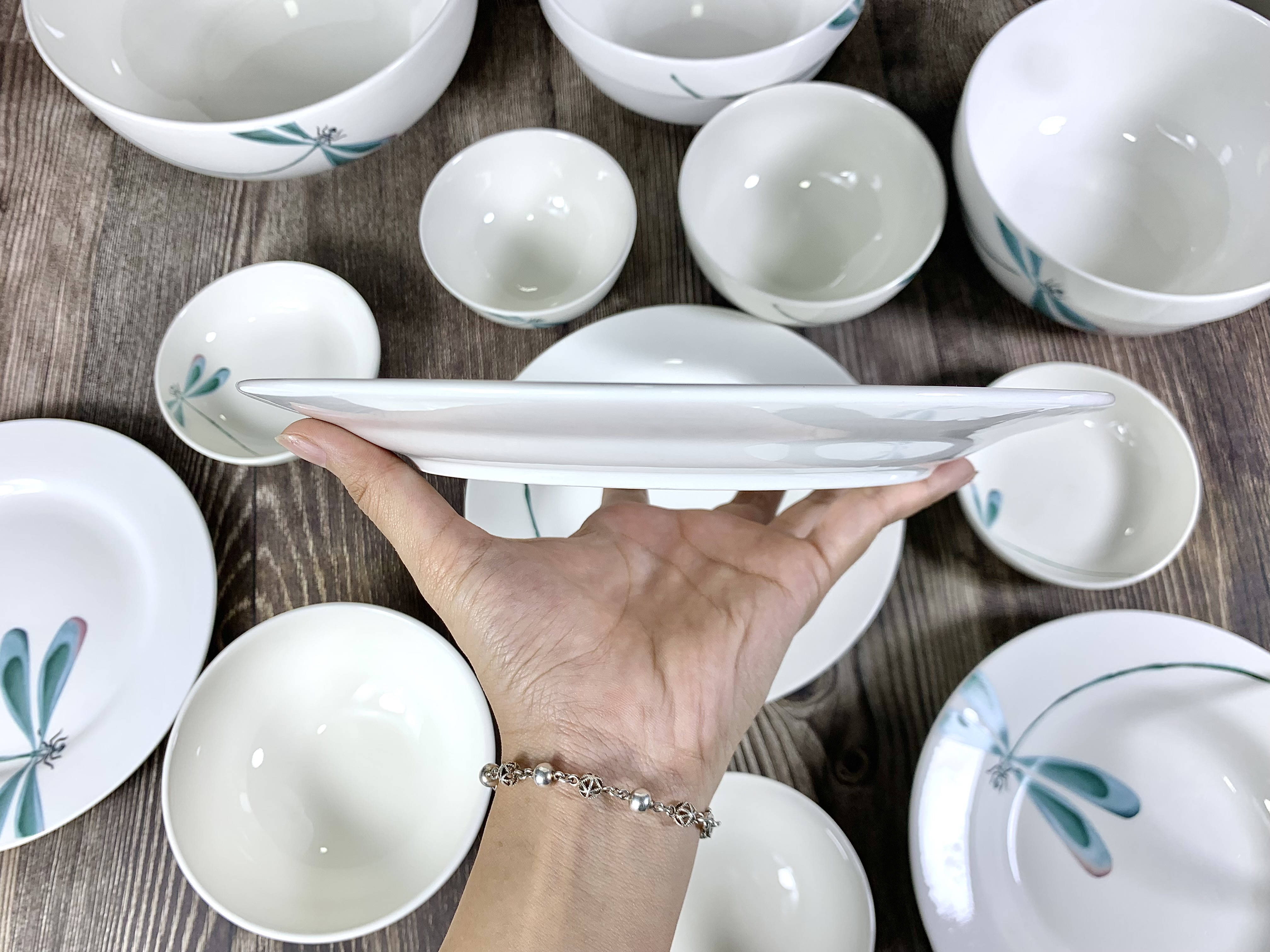 ĐĨA 8 CẠN TP 1836 SỨ BÁT BẢO CAO CẤP, sINCE_1977