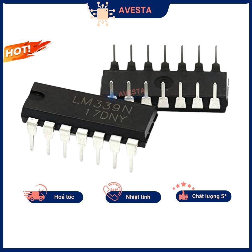 Lm339n dip-14 chính hãng chất lượng tốt avesta