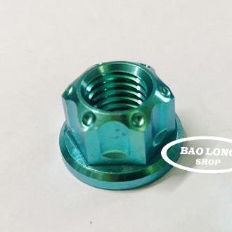 2 Ốc Tán TiTan GR5 6Li Xanh Lục Bảo (100%Titan)