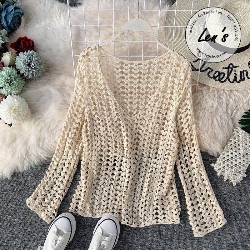 ÁO REN ĐI BIỂN MẶC NGOÀI BIKINI