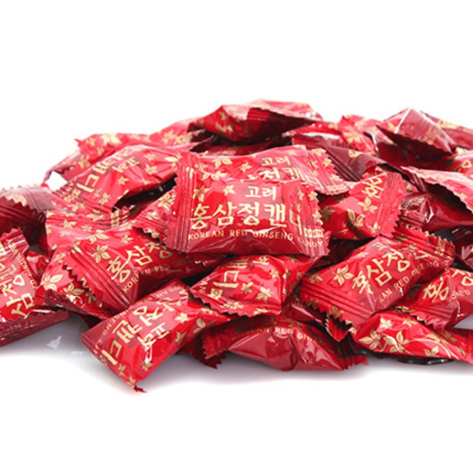 [HCM]Kẹo sâm đỏ KGS Hàn Quốc có đường bịch 300gr