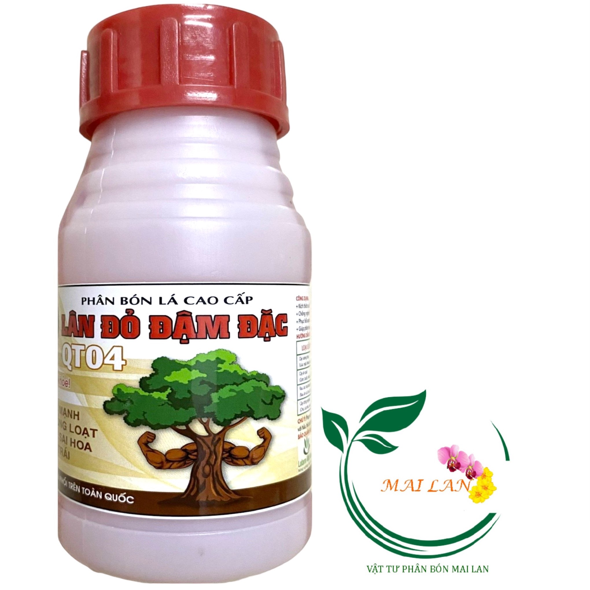 Phân bón lân đỏ đậm đặc qt04 - phân bón lá cao cấp - #293a# 250ml