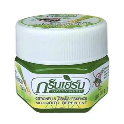 [ JunHee AUTH ] Dầu chống muỗi GREEN HERB Thái Lan hương đất