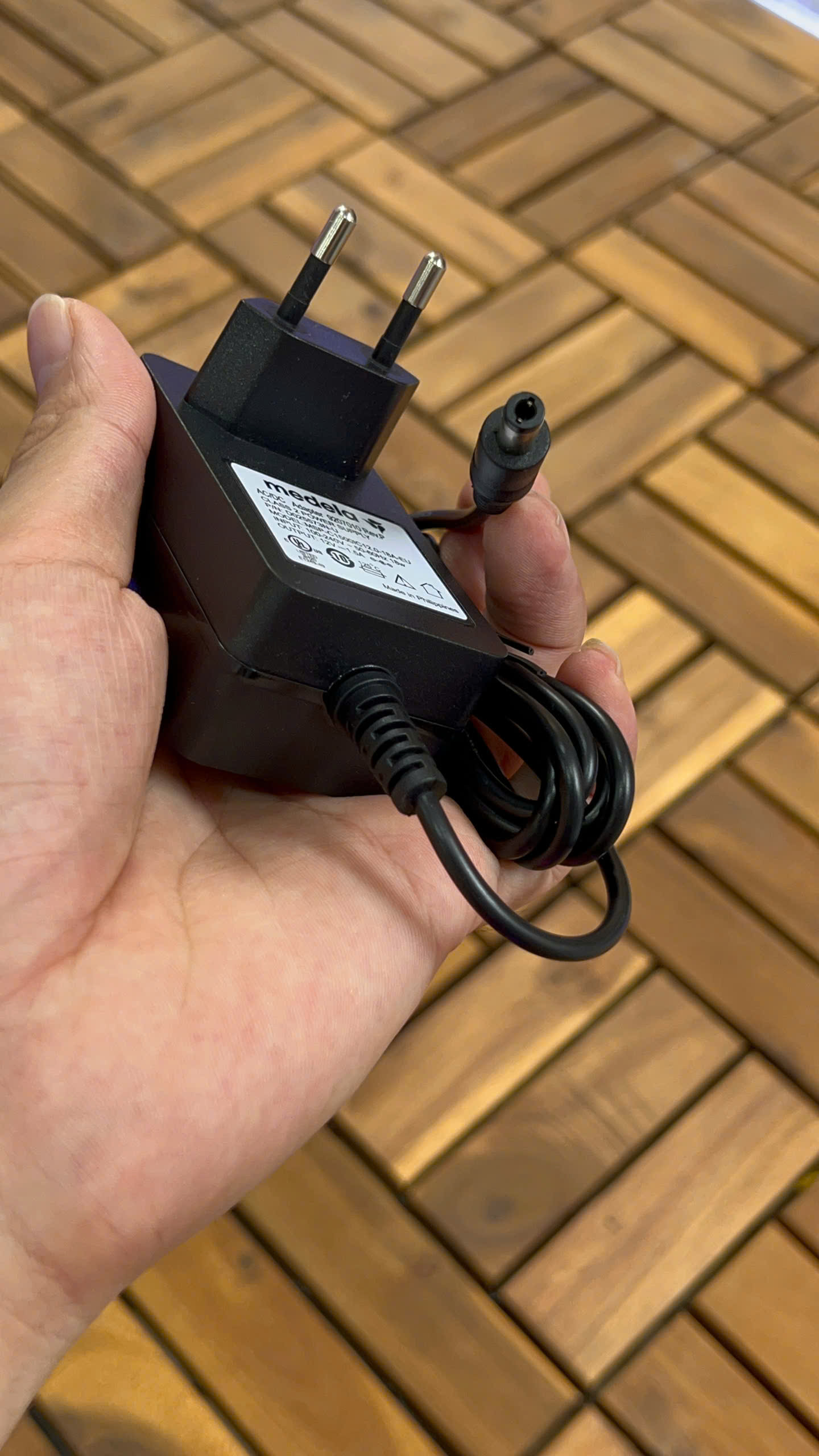 adapter 12v 1.5a medela Sonata