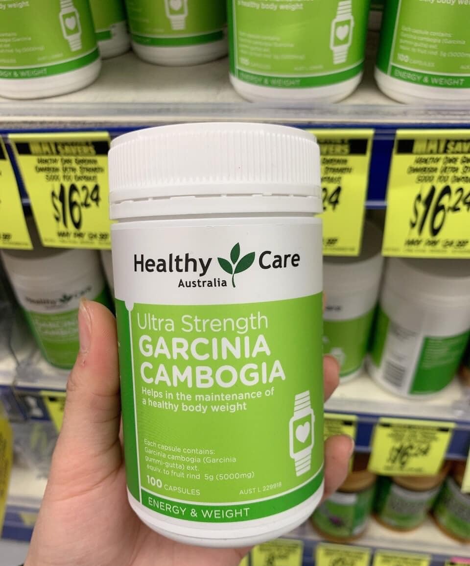 Giảm cân Healthy Care Garcinia Cambogia lọ 100 viên