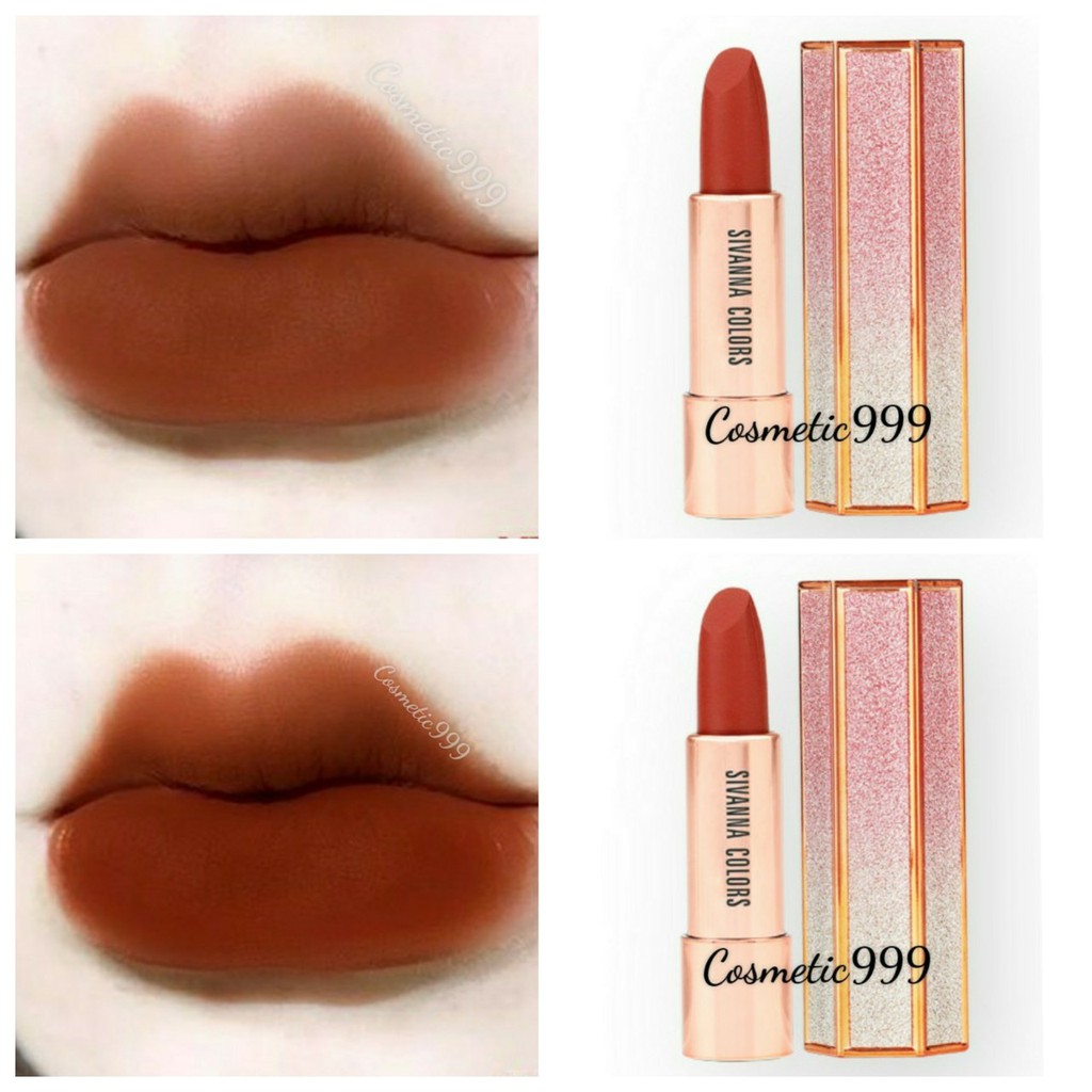 (Auth)Son Sivana Colors Diamond Velvet Matte Lipstick -Cosmetic999