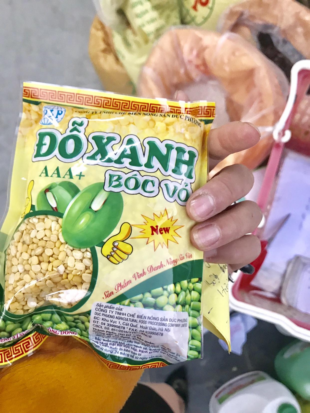 200gr Đỗ xanh bóc vỏ xuất khẩu