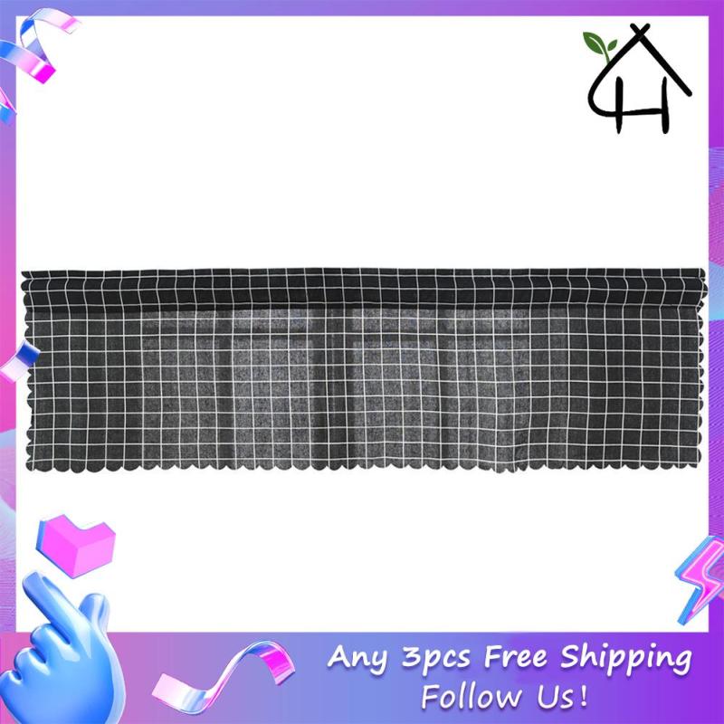 Roman Blackout Windows Nửa Rèm Nhà Bếp Bảng Điều Khiển Ngắn Drape Valance