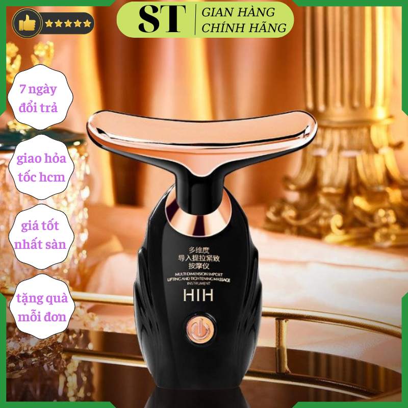 Máy massage mặt hih chính hãng, dụng cụ mát xa chăm sóc da mặt cầm tay,cây lăn massage mặt 3d, máy chăm sóc da mặt đẩy tinh chất, thanh lăn nâng cơ săn chắc thon gọn gương mặt