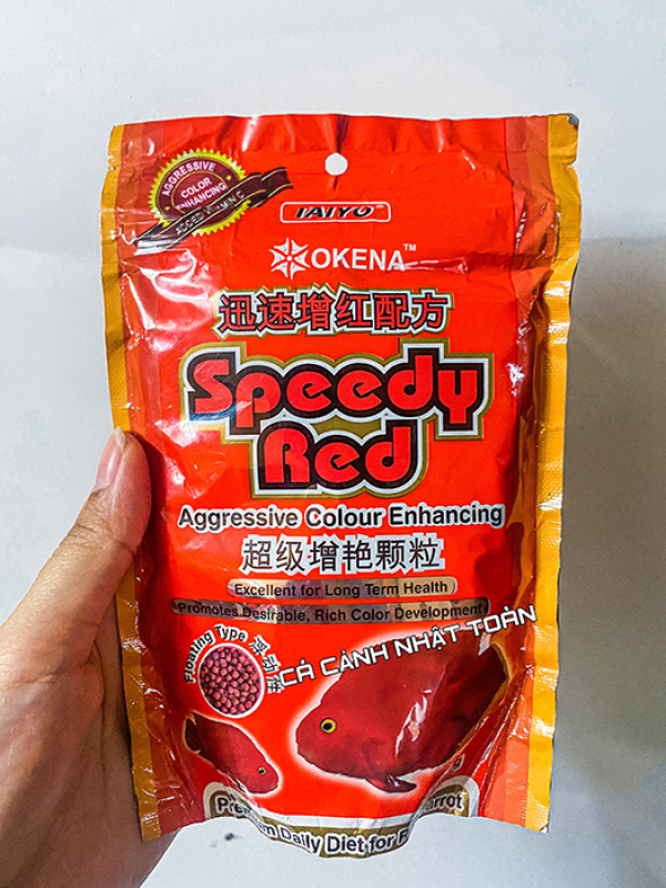 THỨC ĂN SPEEDY RED CHUYÊN LÊN ĐỎ CHO CÁ HỒNG KÉT 100G