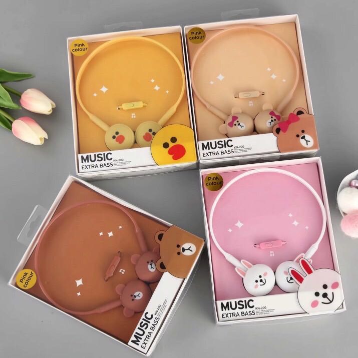 Tai nghe chụp tai hình thú cute
