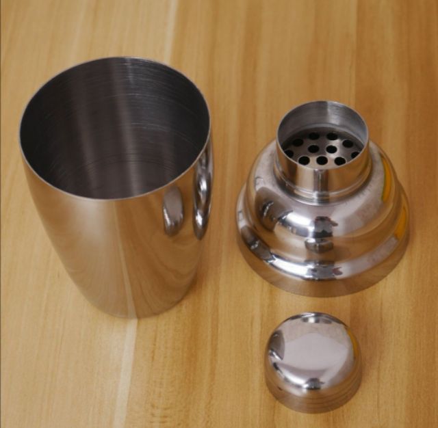 Bình lắc pha chế shaker trà sữa cocktail inox.