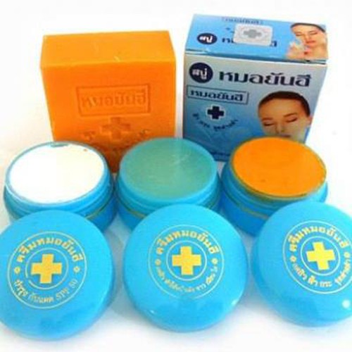 Bộ 5 Món Màu Xanh Mụn Thái Lan