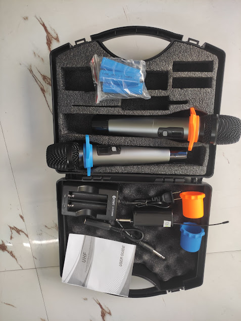 Micro karaoke không dây Kiwi A1 băng tần UHF