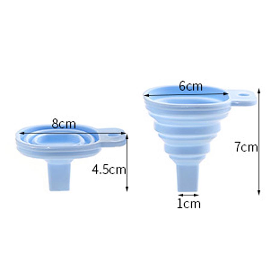 Combo 2 Phễu Rót Nước Silicon Gấp Gọn Tiện Dụng