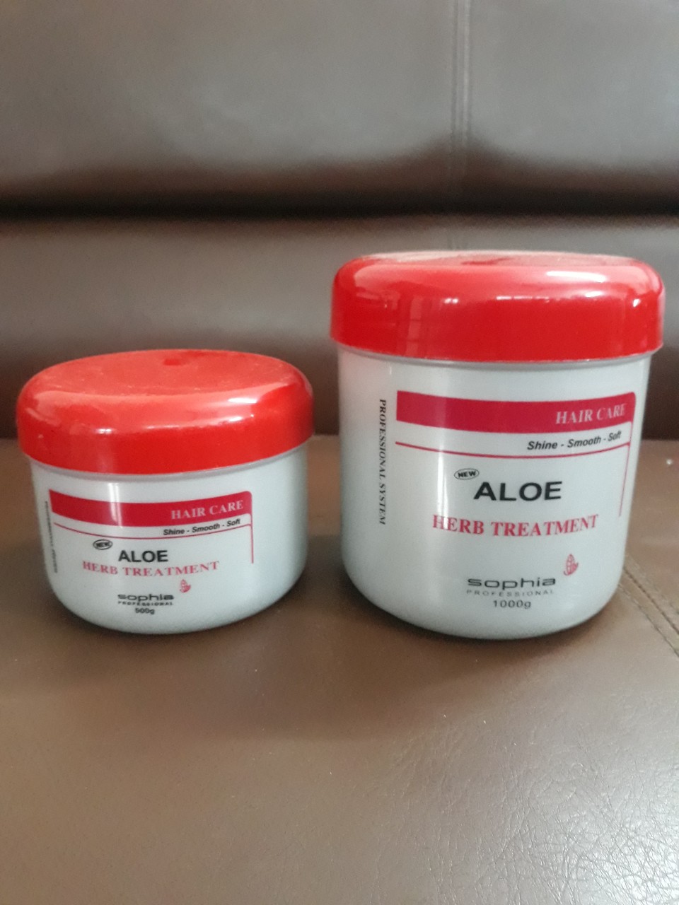 Dầu hấp Tóc Aloe Sophia 500ml - 1000ml siêu mềm mượt