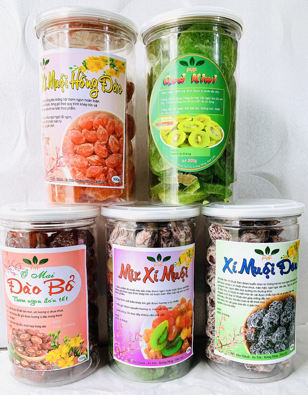 500gr xí muội ôliu đen