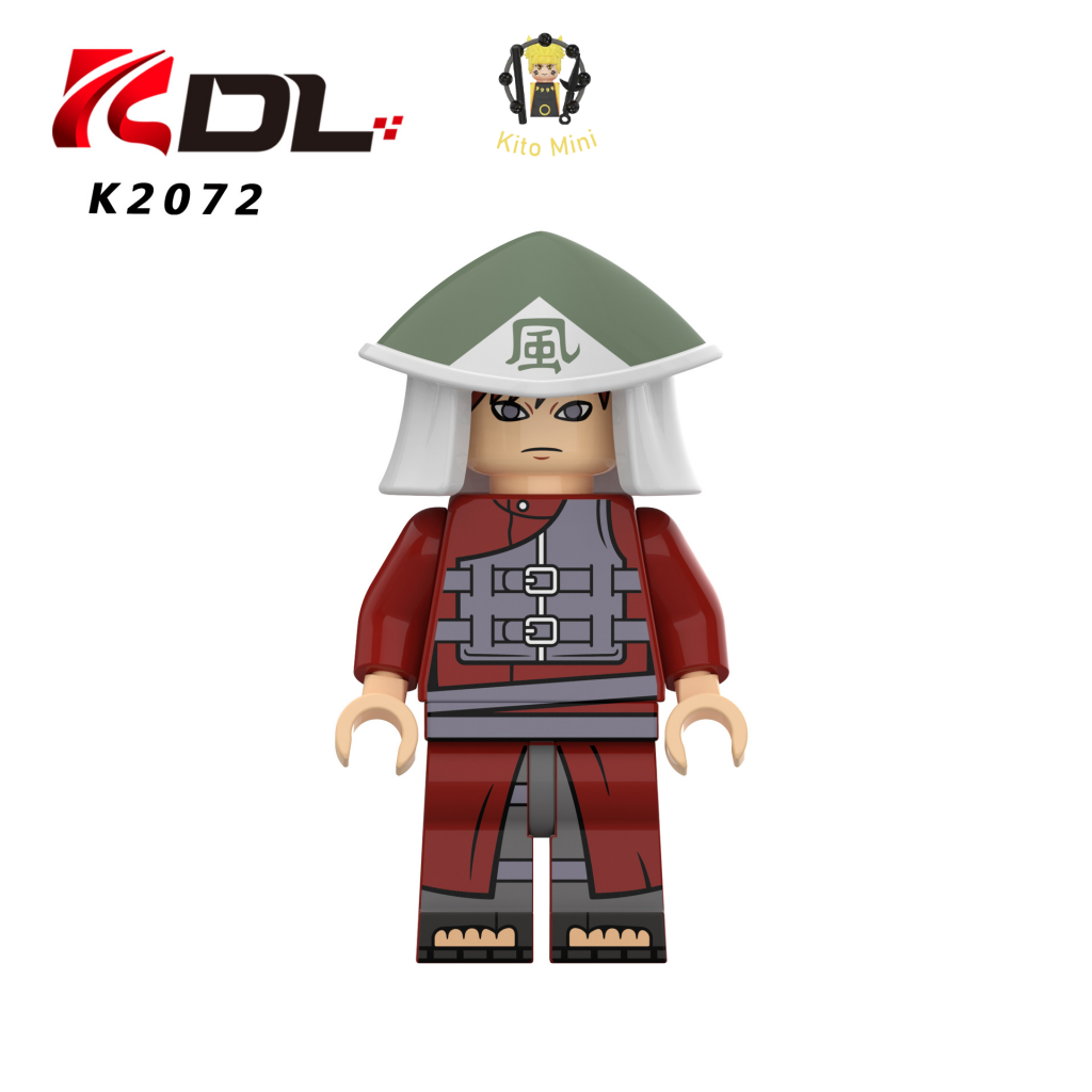 Minifigures Lắp Ráp Mô Hình Nhân Vật Hoạt Hình Truyện Tranh Naruto Gaara Uzumaki KDL810 Mẫu Mới