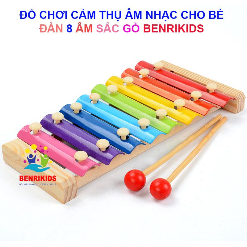 Đồ Chơi Giúp Bé Cảm Thụ Âm Nhạc,Đàn 8 Âm Sắc Khung Gỗ Phát Tiếng Trong Trẻo Vui Tai,Đồ Chơi Gỗ,Đồ Chơi Thông Minh,Đồ Chơi Âm Nhạc
