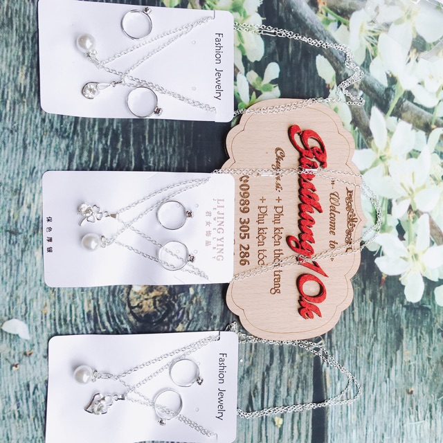 Sỉ 12 Bộ ( Mỗi Bộ Gồm 2 Vòng Cổ, 2 Nhẫn)