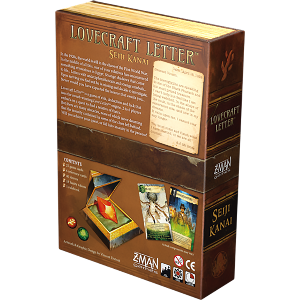 [US] Lovecraft Letter - Trò Chơi Board Game