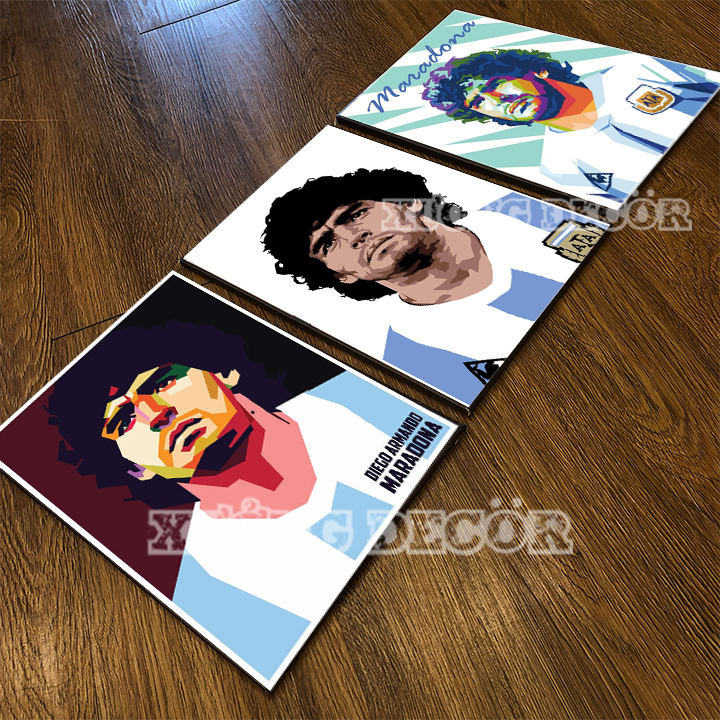 Tranh treo tường Maradona