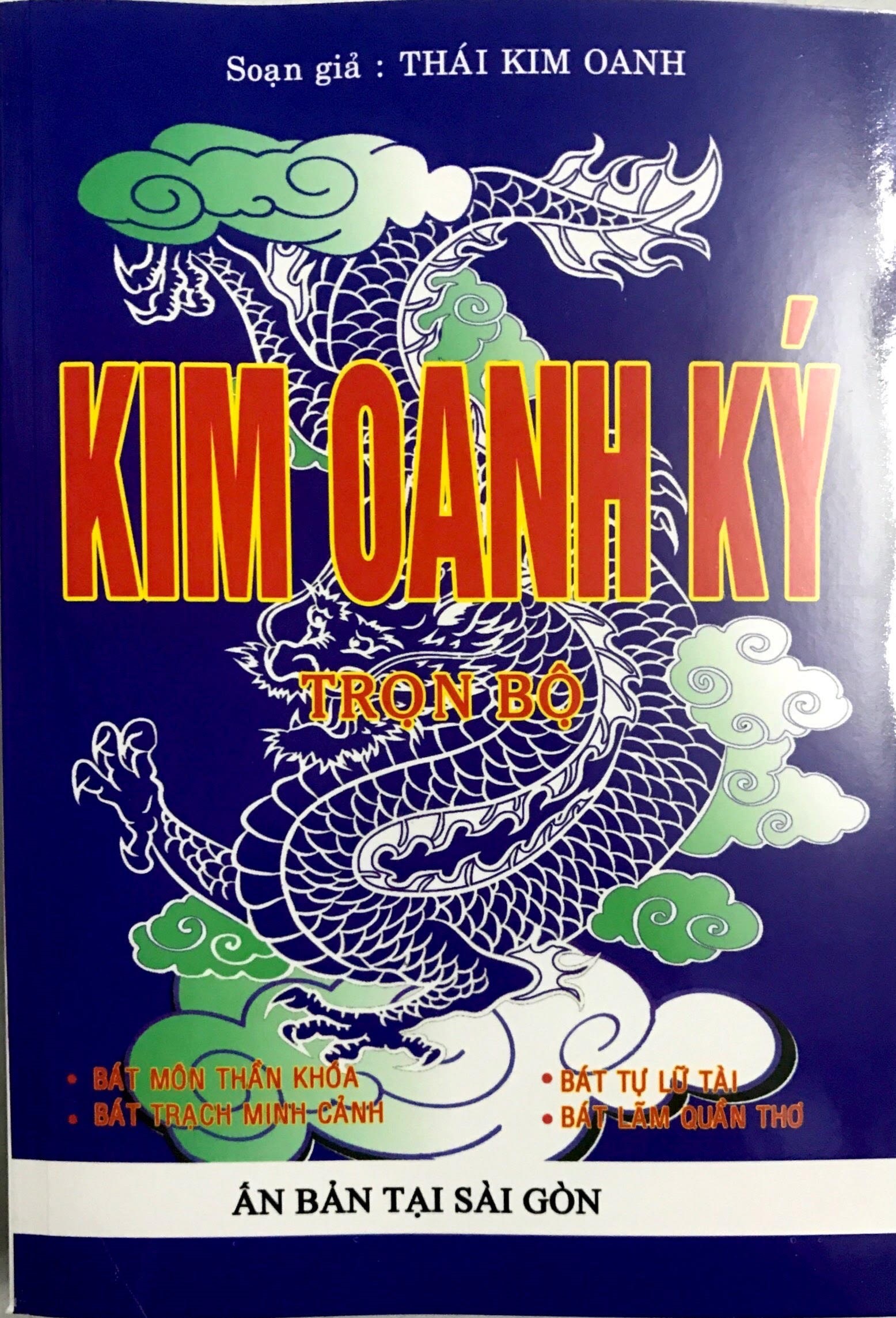 [HCM]Kim Oanh Ký (Trọn Bộ)