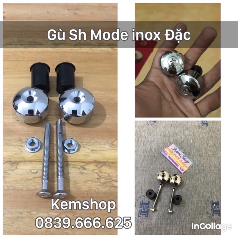 Bao Tay Sh Mode Kèm Gù inox Trắng [ Giá 1 Đôi ]