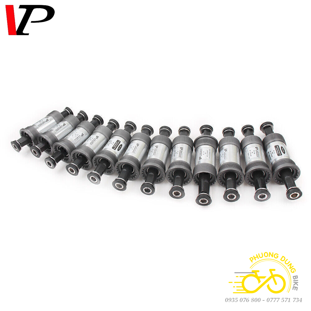 Trục giữa cốt vuông bạc đạn xe đạp VP BC73 - Nhiều Cỡ