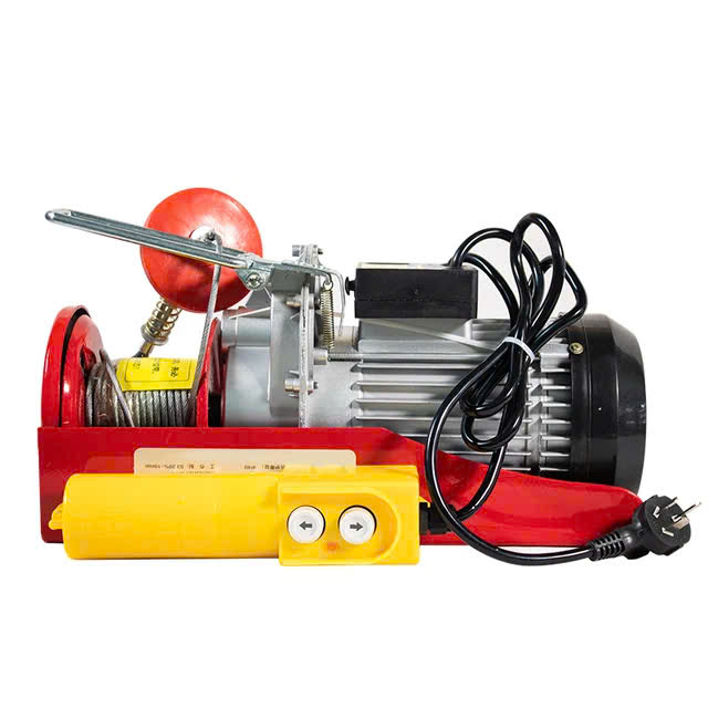 Tời điện 220v, Máy tời treo PA800 cáp 20m