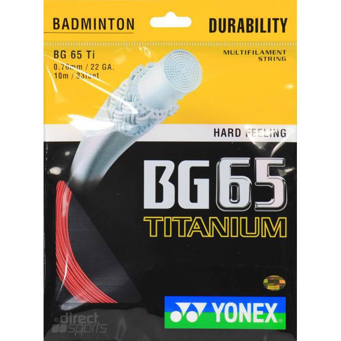 Cước Căng Vợt Cầu Lông BG 65 Titanium