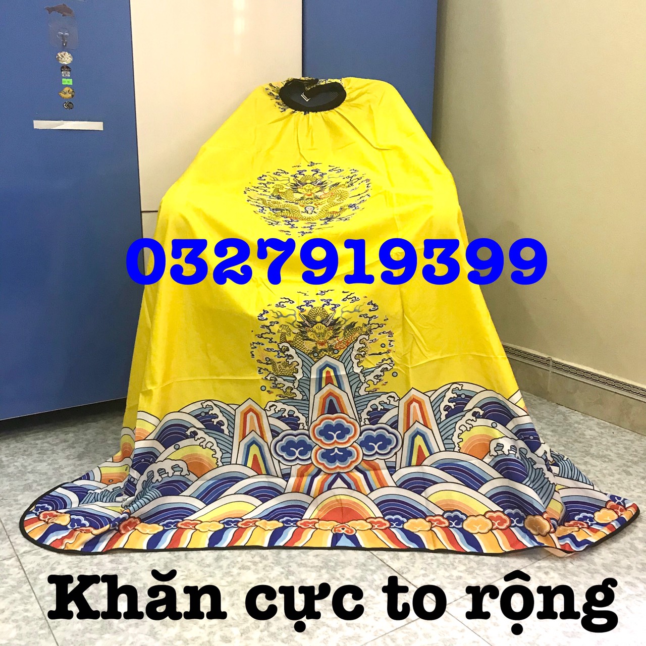Khăn choàng cắt tóc cao cấp ( 1m65 x 1m40 )