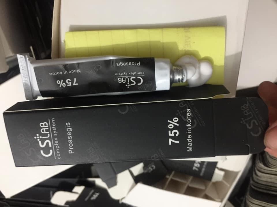 Kem ủ tê CSLAB 75% Hàn Quốc hỗ trợ phun xăm mày môi mí