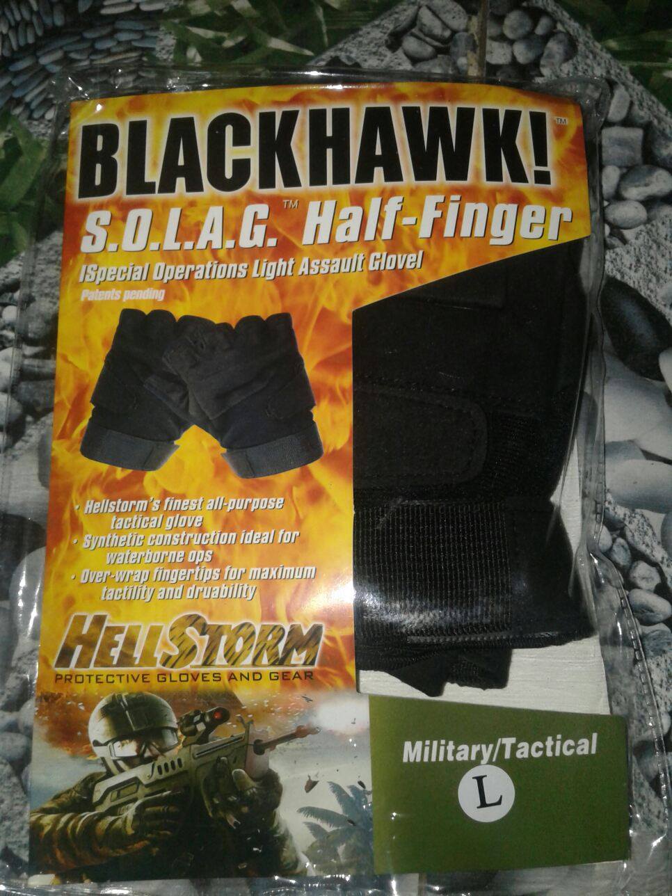 Găng Tay Chiến Thuật Black Hawk / Battle Wolf Cụt Ngón (3 màu/3 Size)