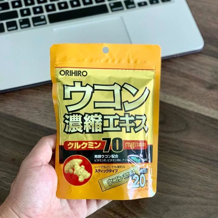 Bột nghệ giải rượu Ukon (20 gói) Nhật Bản