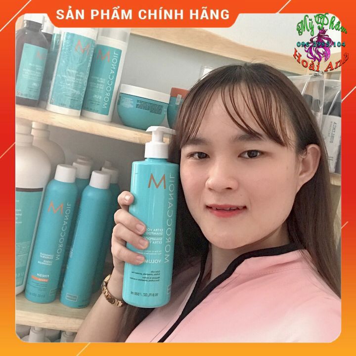 GÔM XỊT GIỮ NẾP TÓC MOROCCANOIL FINISH STRONG  330ML