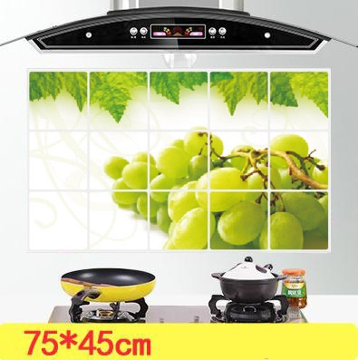 Miếng Giấy Dán Nhà Bếp Cách Nhiệt Chống Dầu Mỡ - Decal Dán Bếp (75x45cm)