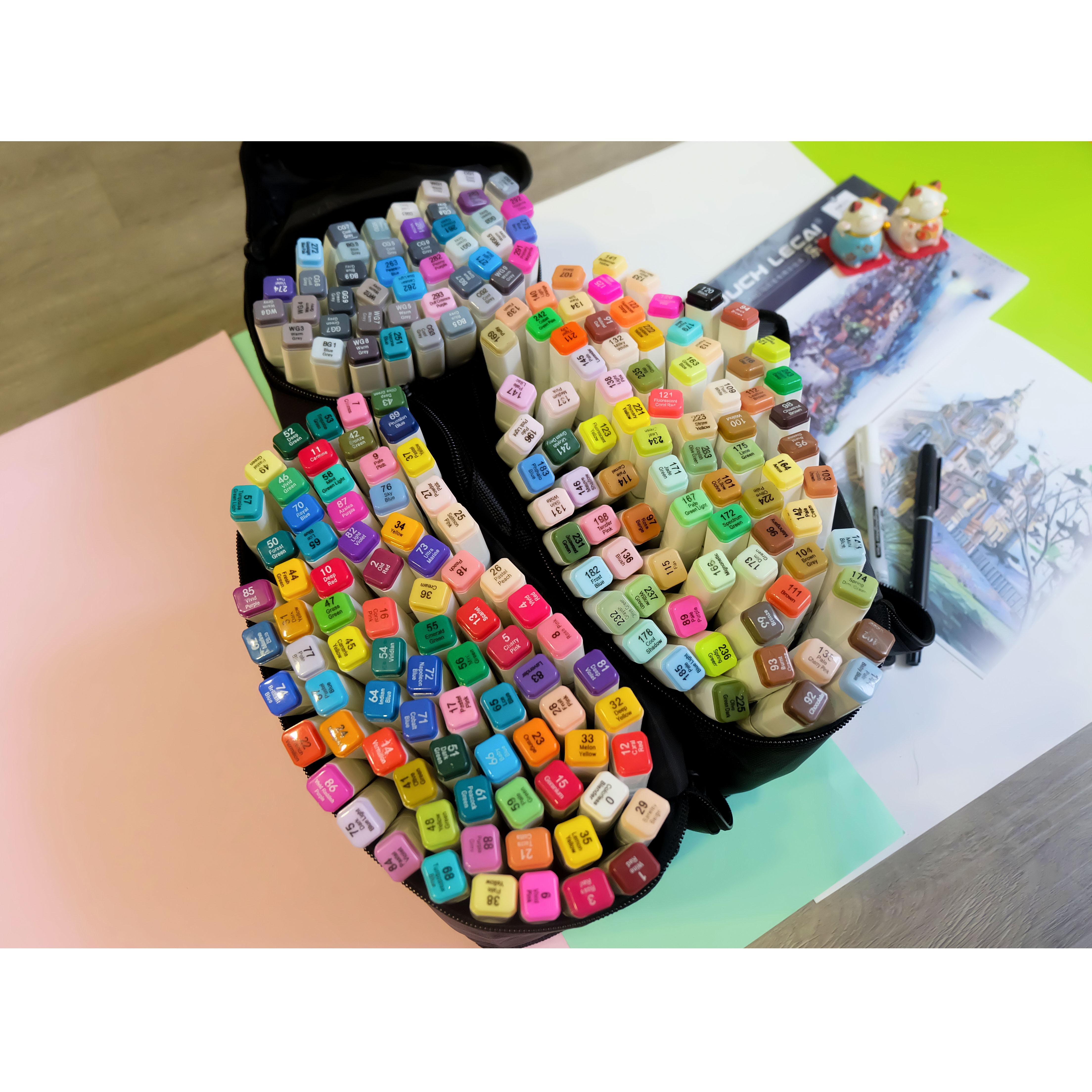 Bút Marker Touchliit 6 Bộ Full 204 Màu