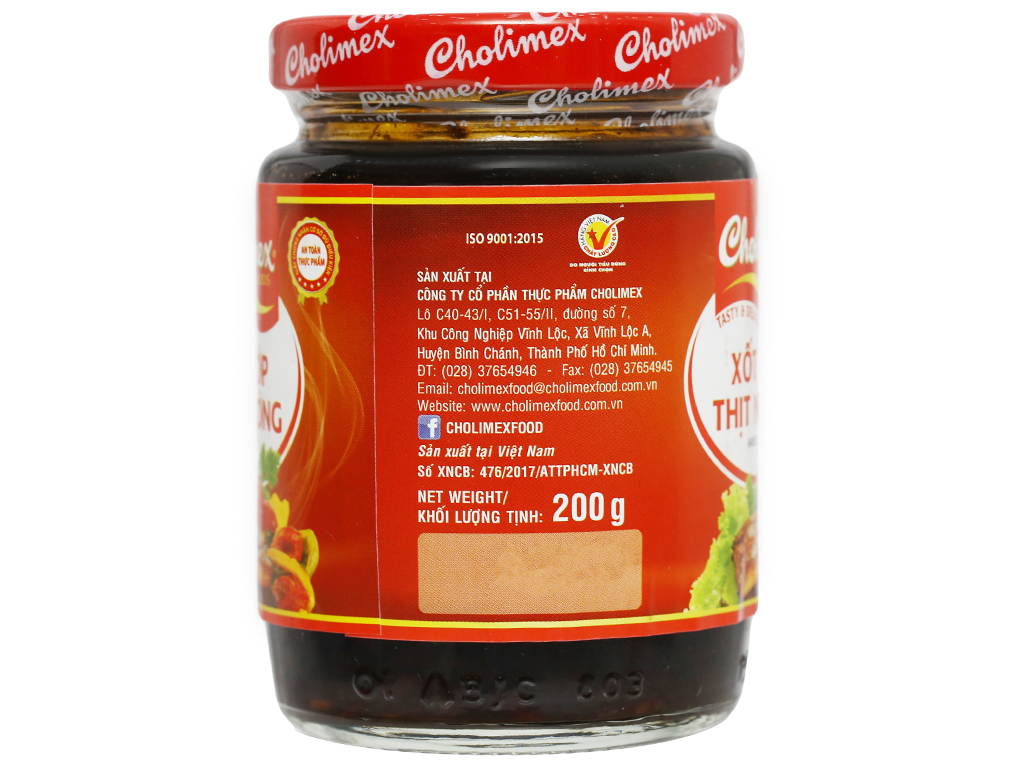 Xốt ướp thịt nướng Cholimex hũ 200g