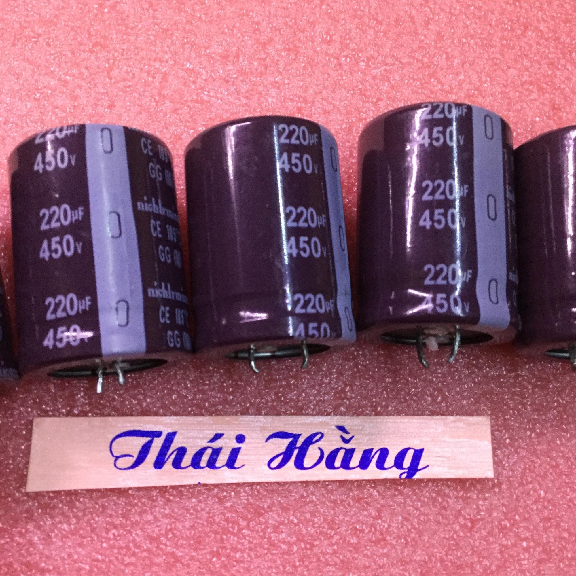 Tụ lọc nguồn 220 V /450 V (5 chiếc )
