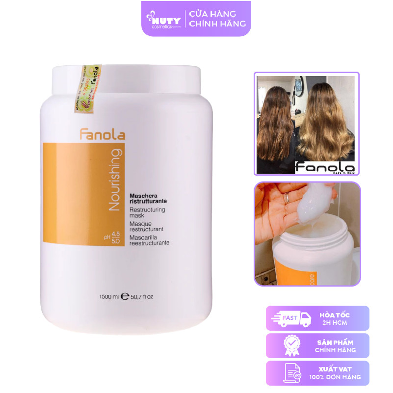 Kem Ủ Tóc Fanola Nutri Care Restructuring Mask