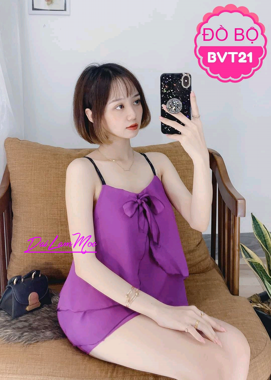 [HCM]Đồ bộ nữ - Đồ bộ mặc nhà nữ - M34